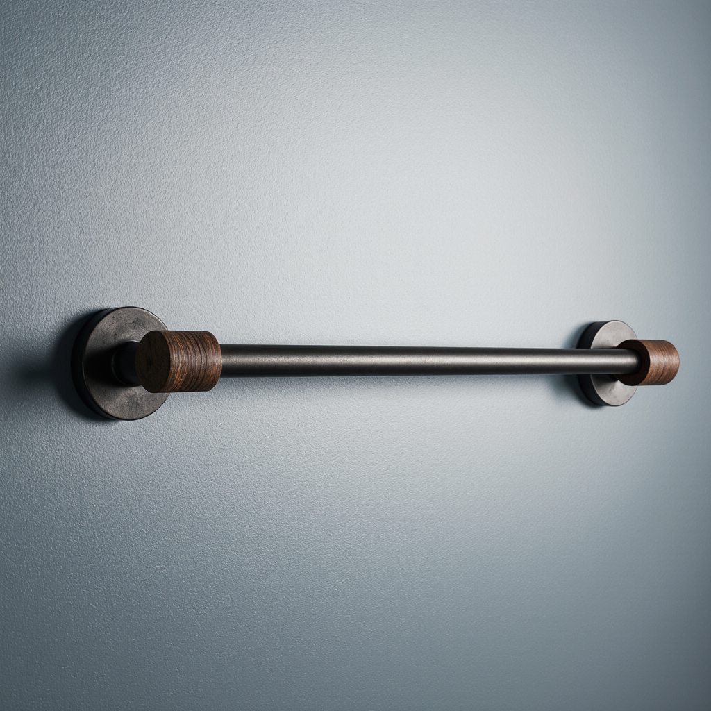 Industrial Pipe Towel Bar