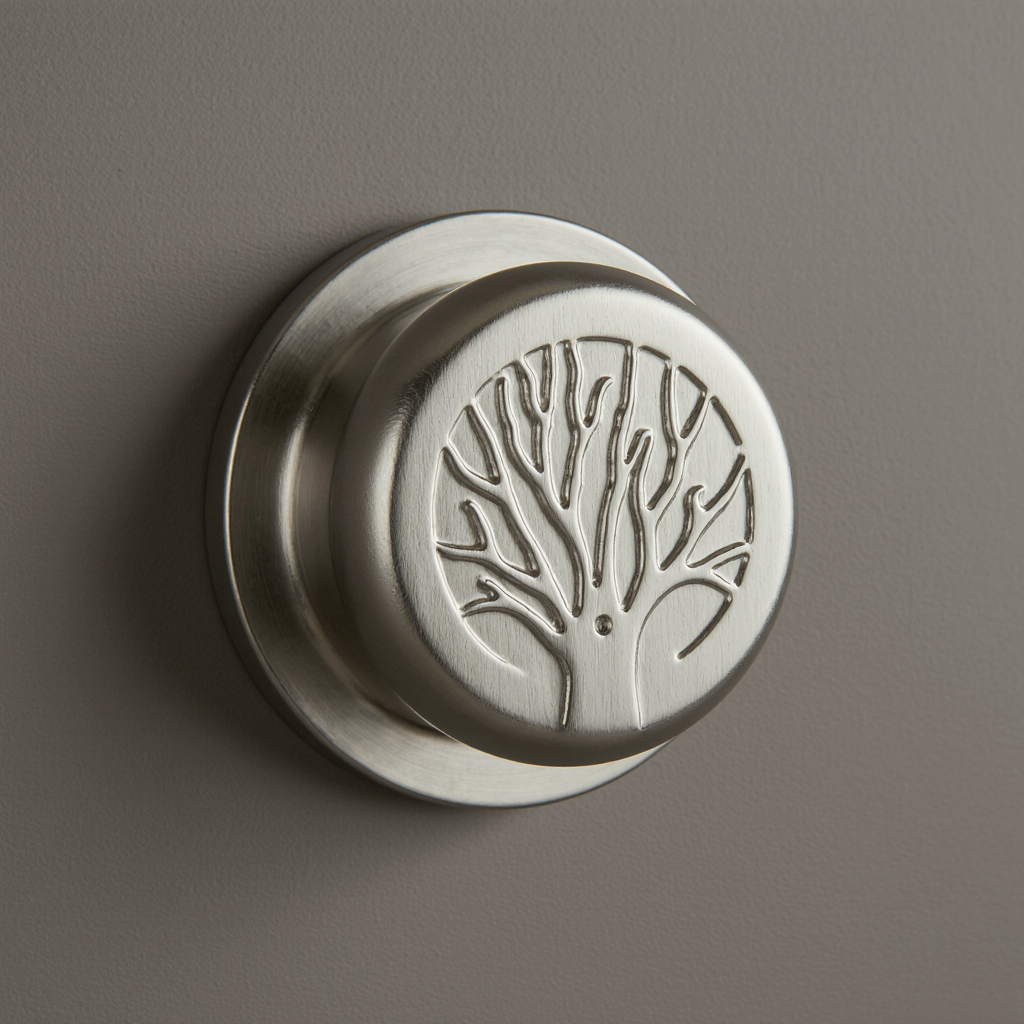 Modern Aspen Tree Door Knob